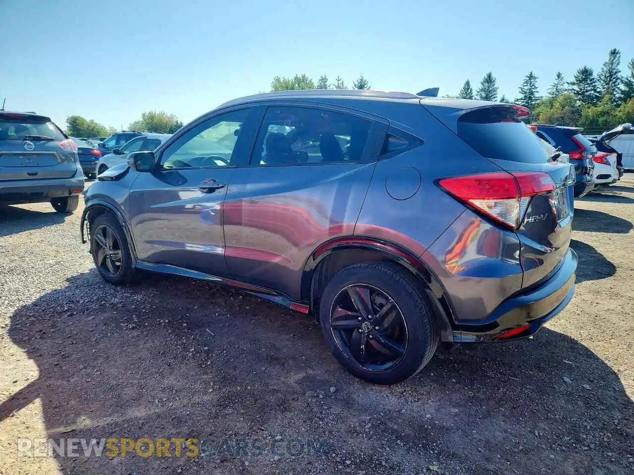 2 fotografías del automóvil dañado 3CZRU6H26MM100444 HONDA HR-V 2021