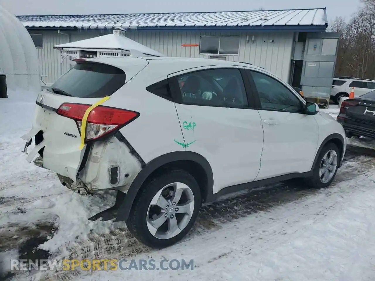 3 Photograph of a damaged car 3CZRU6H30MM734356 HONDA HR-V 2021