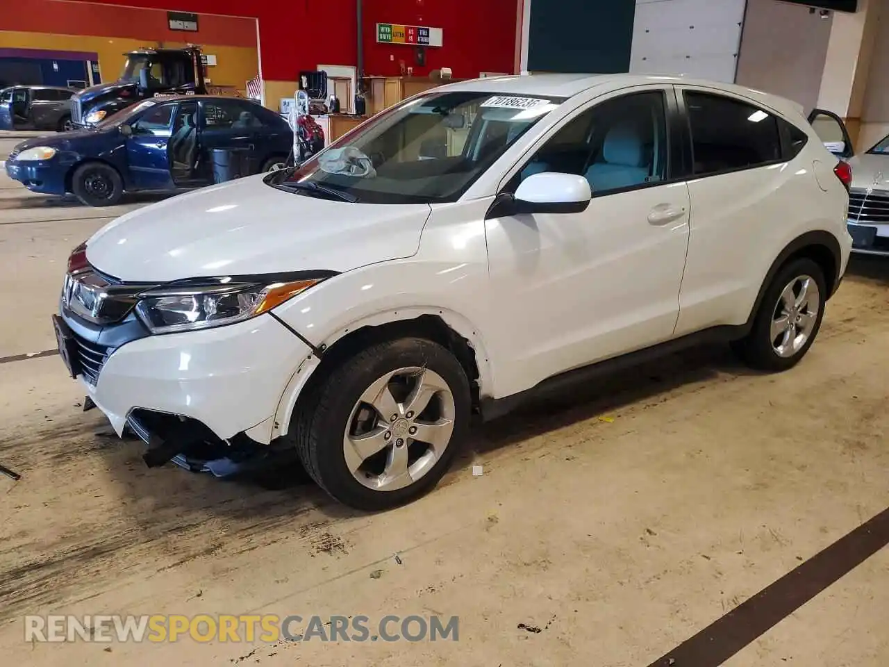 1 Photograph of a damaged car 3CZRU6H31MM740540 HONDA HR-V 2021