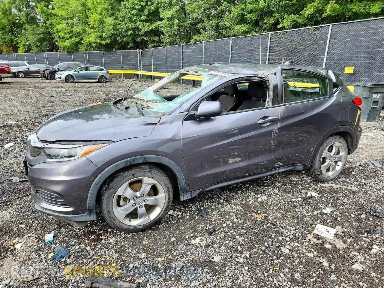 1 Photograph of a damaged car 3CZRU6H31MM746841 HONDA HR-V 2021