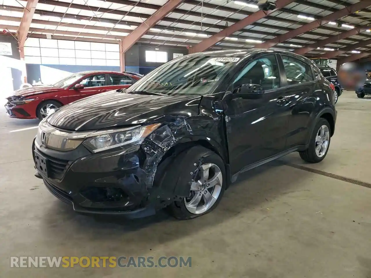 1 Photograph of a damaged car 3CZRU6H31MM751201 HONDA HR-V 2021