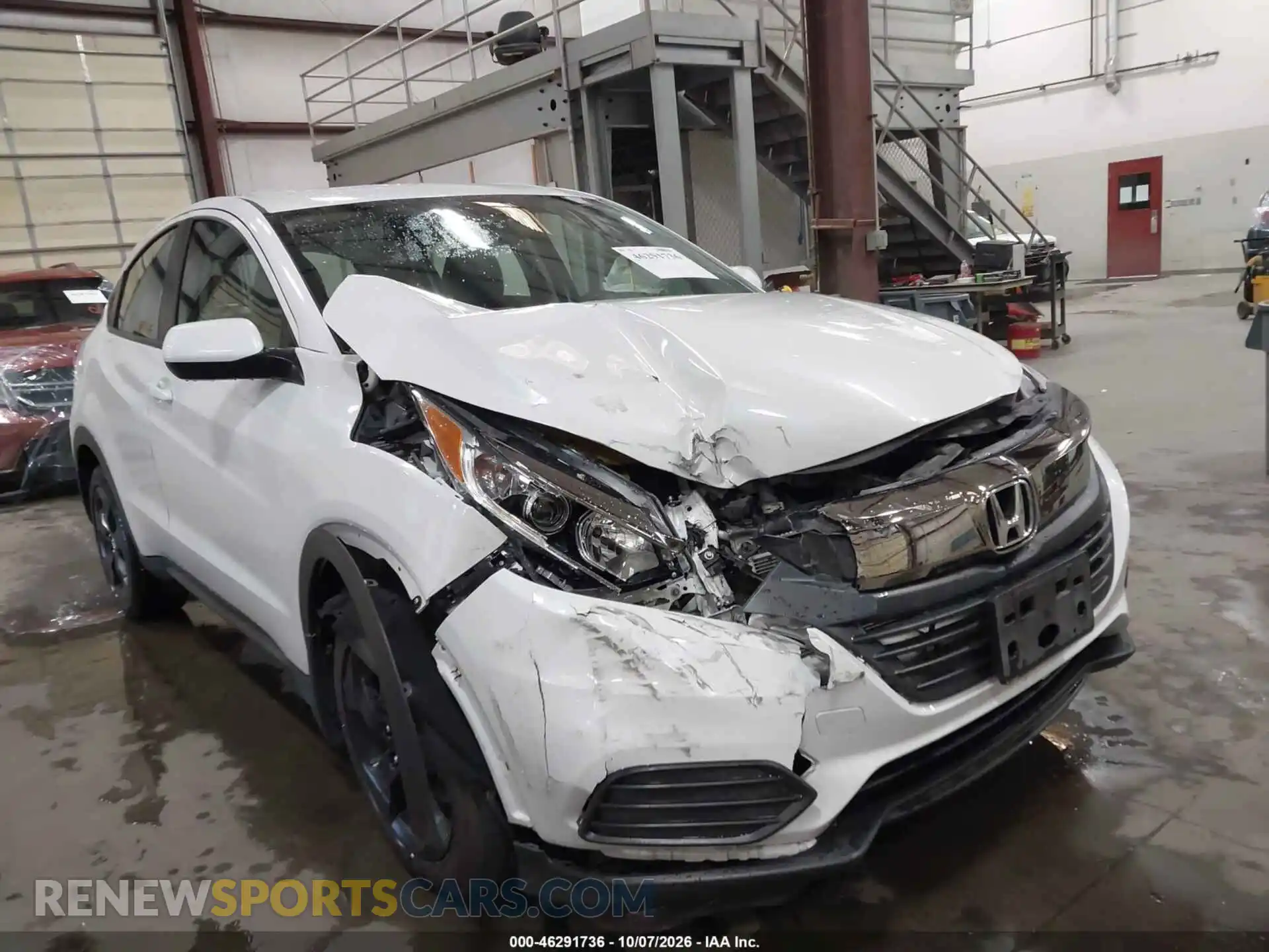 1 Photograph of a damaged car 3CZRU6H32MM708132 HONDA HR-V 2021