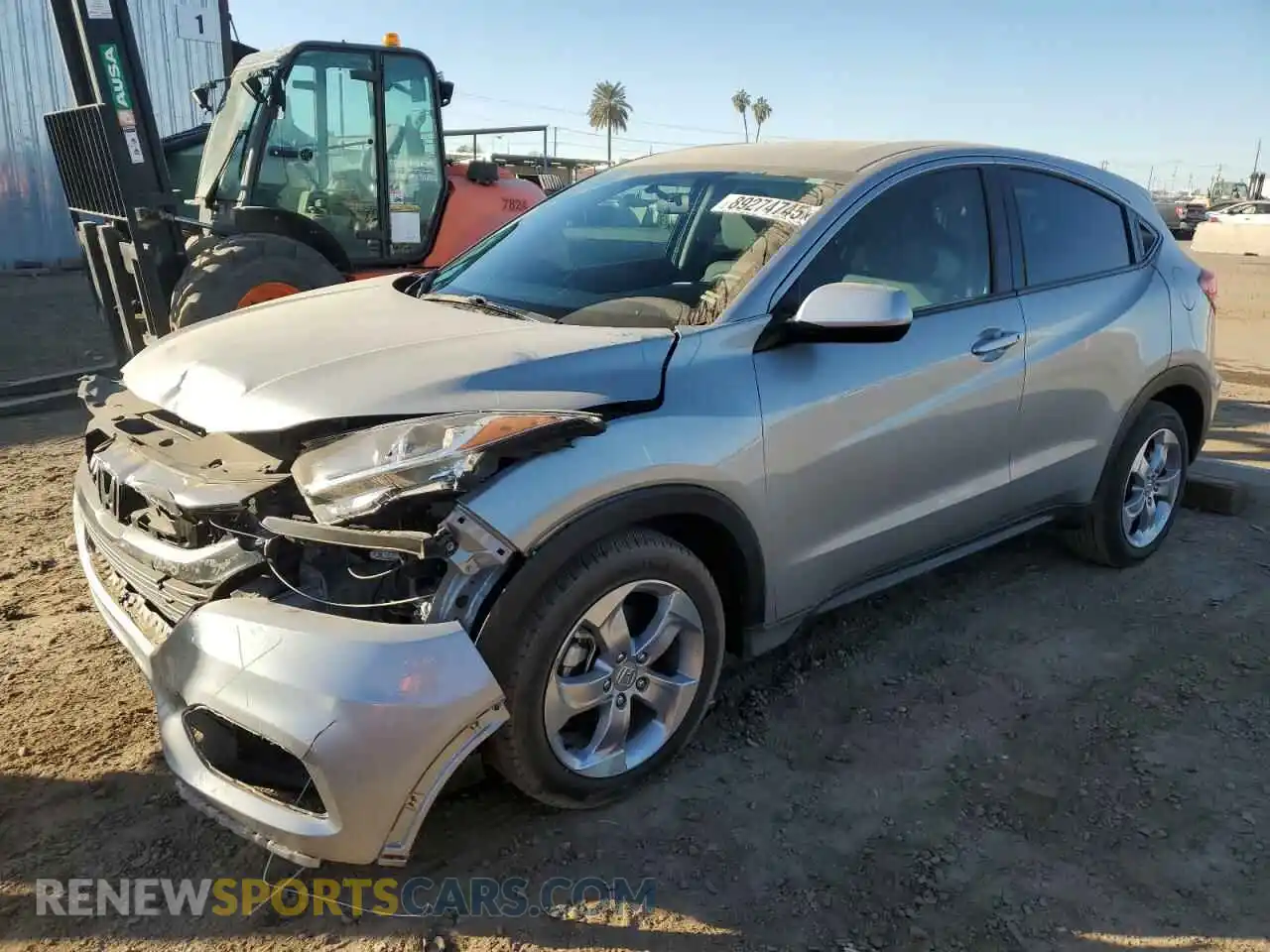 1 Photograph of a damaged car 3CZRU6H32MM736609 HONDA HR-V 2021