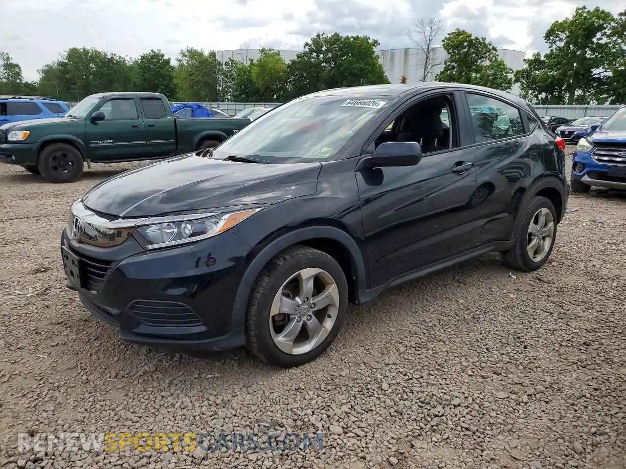 1 Photograph of a damaged car 3CZRU6H32MM748842 HONDA HR-V 2021