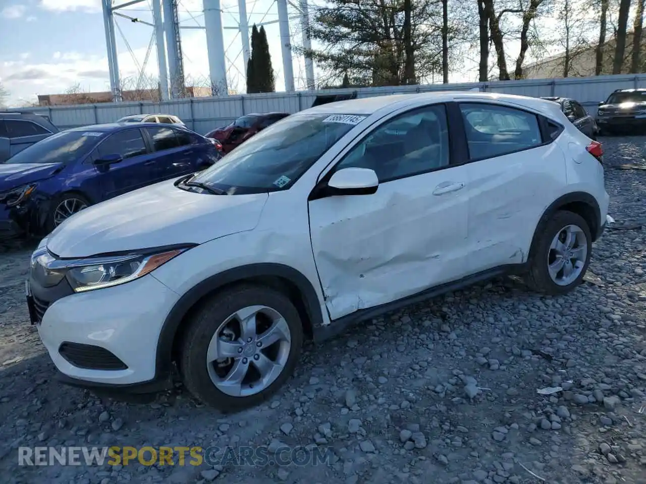 1 Photograph of a damaged car 3CZRU6H33MM707412 HONDA HR-V 2021