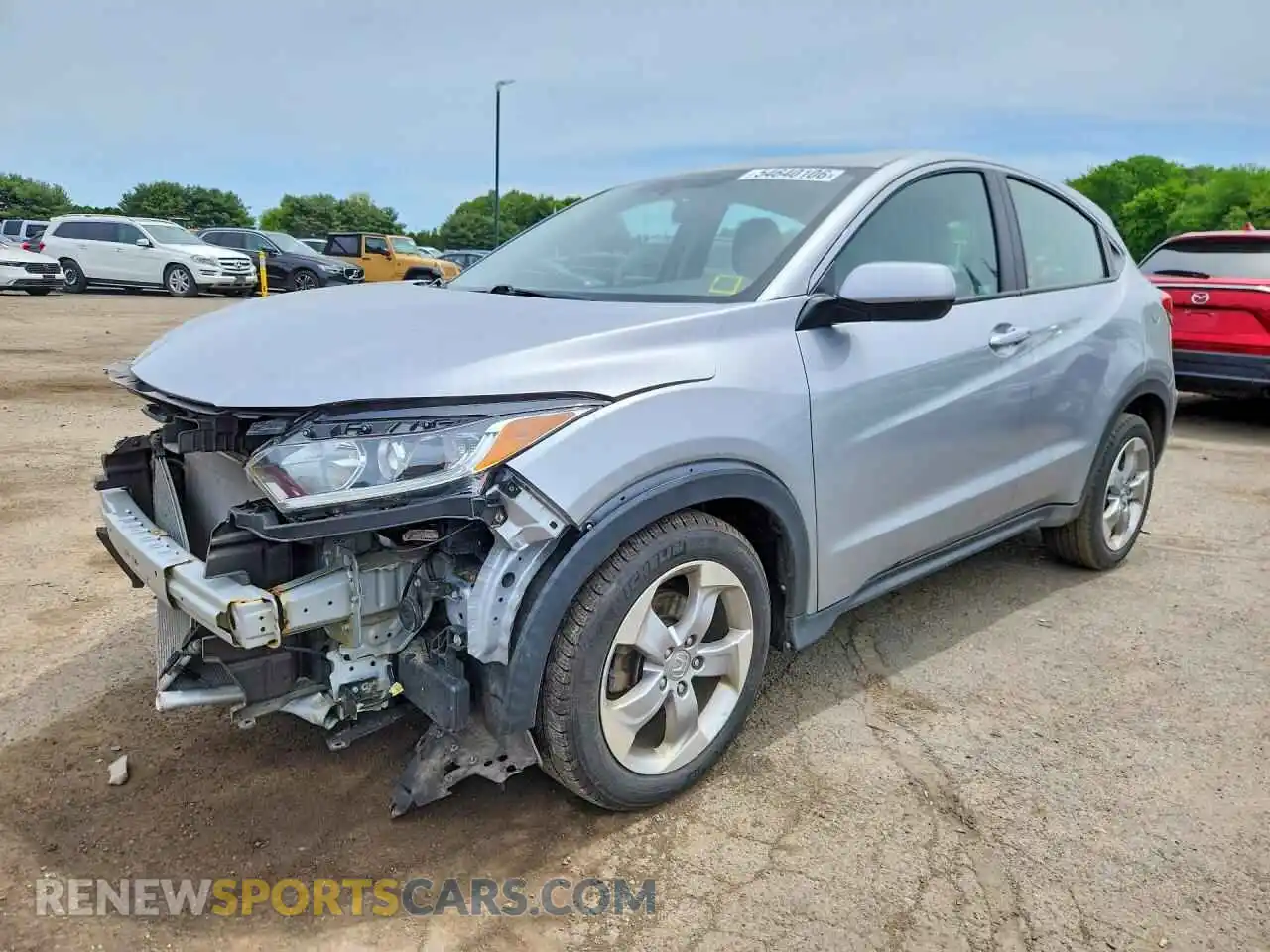 1 Photograph of a damaged car 3CZRU6H33MM708950 HONDA HR-V 2021