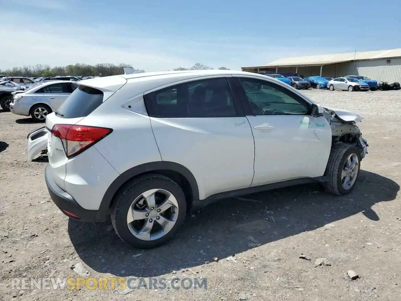 3 Фотография поврежденного автомобиля 3CZRU6H33MM723111 HONDA HR-V 2021