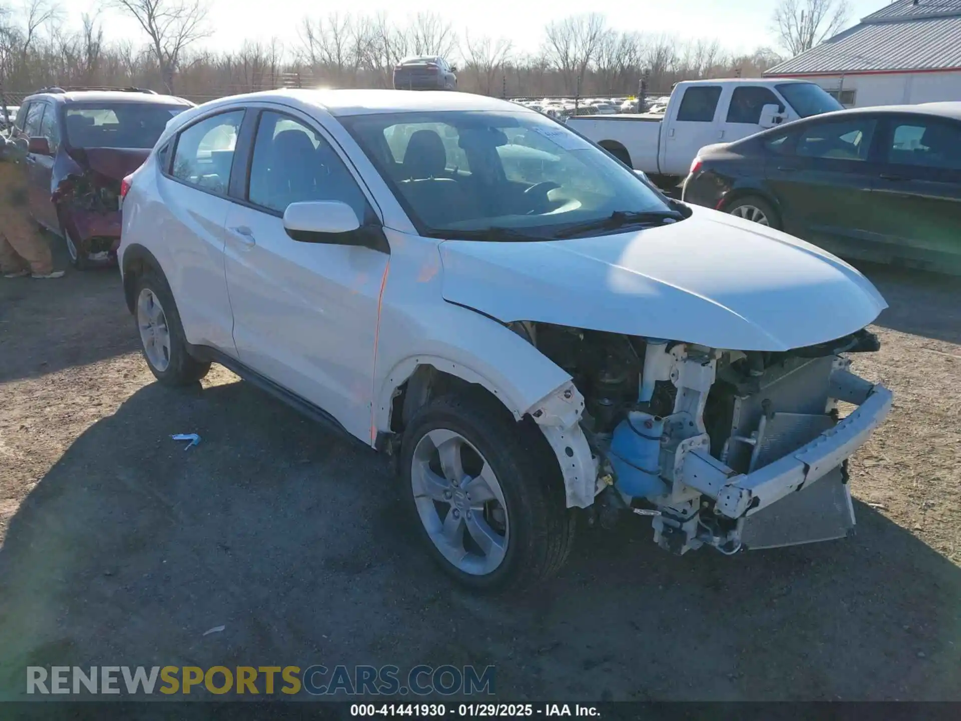 1 Photograph of a damaged car 3CZRU6H33MM731936 HONDA HR-V 2021