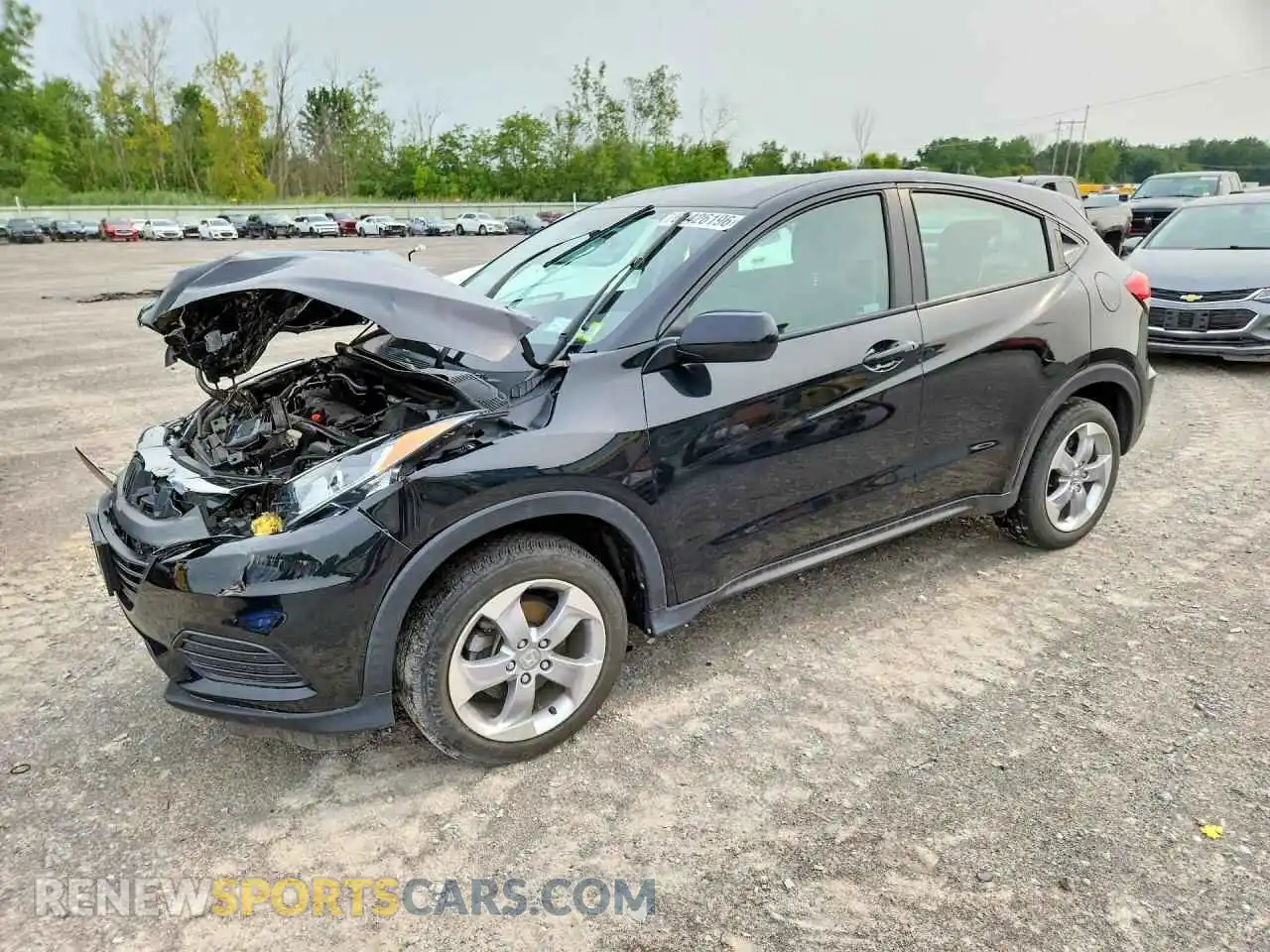 1 Photograph of a damaged car 3CZRU6H33MM733251 HONDA HR-V 2021
