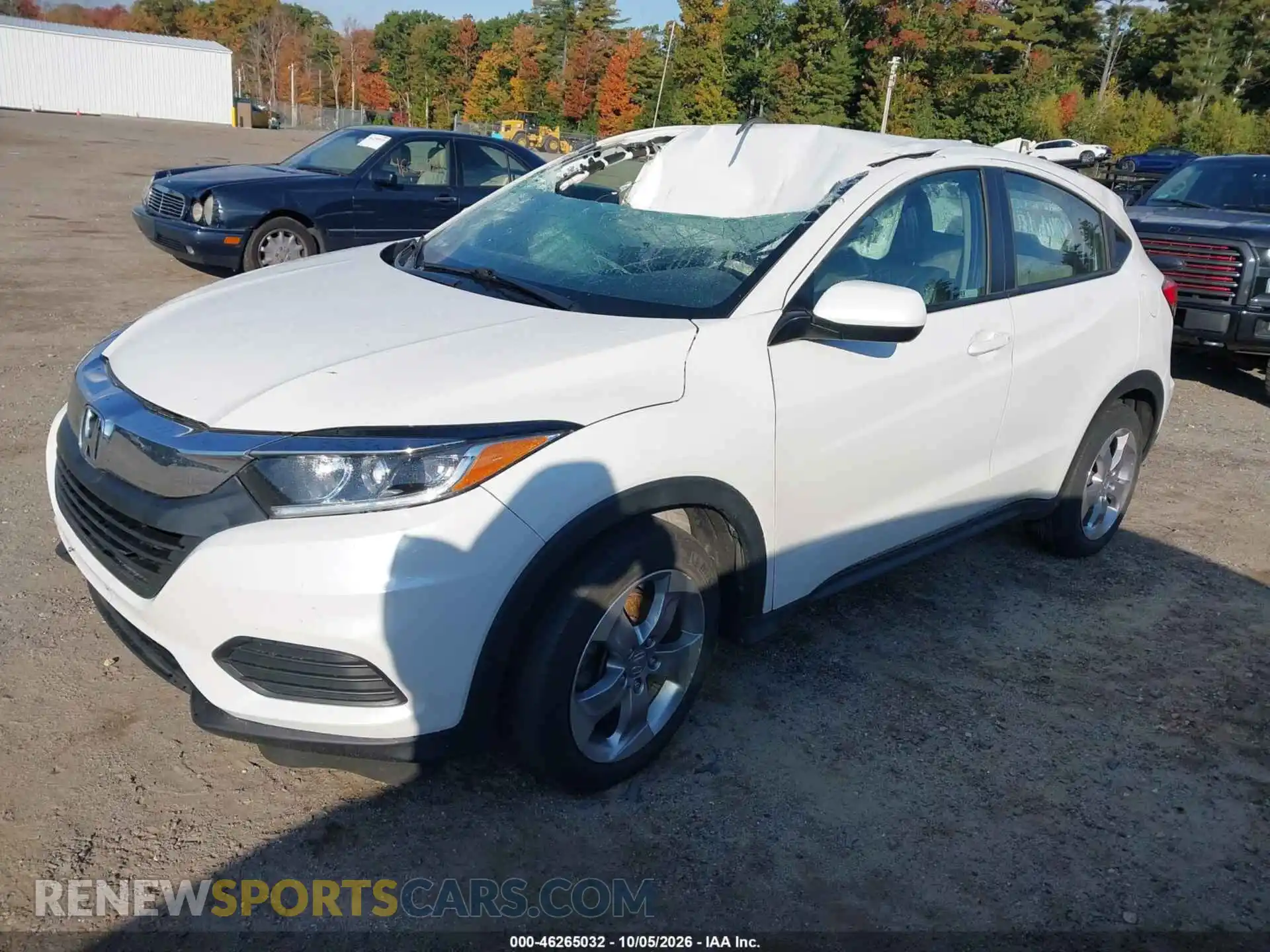 2 fotografías del automóvil dañado 3CZRU6H33MM748302 HONDA HR-V 2021
