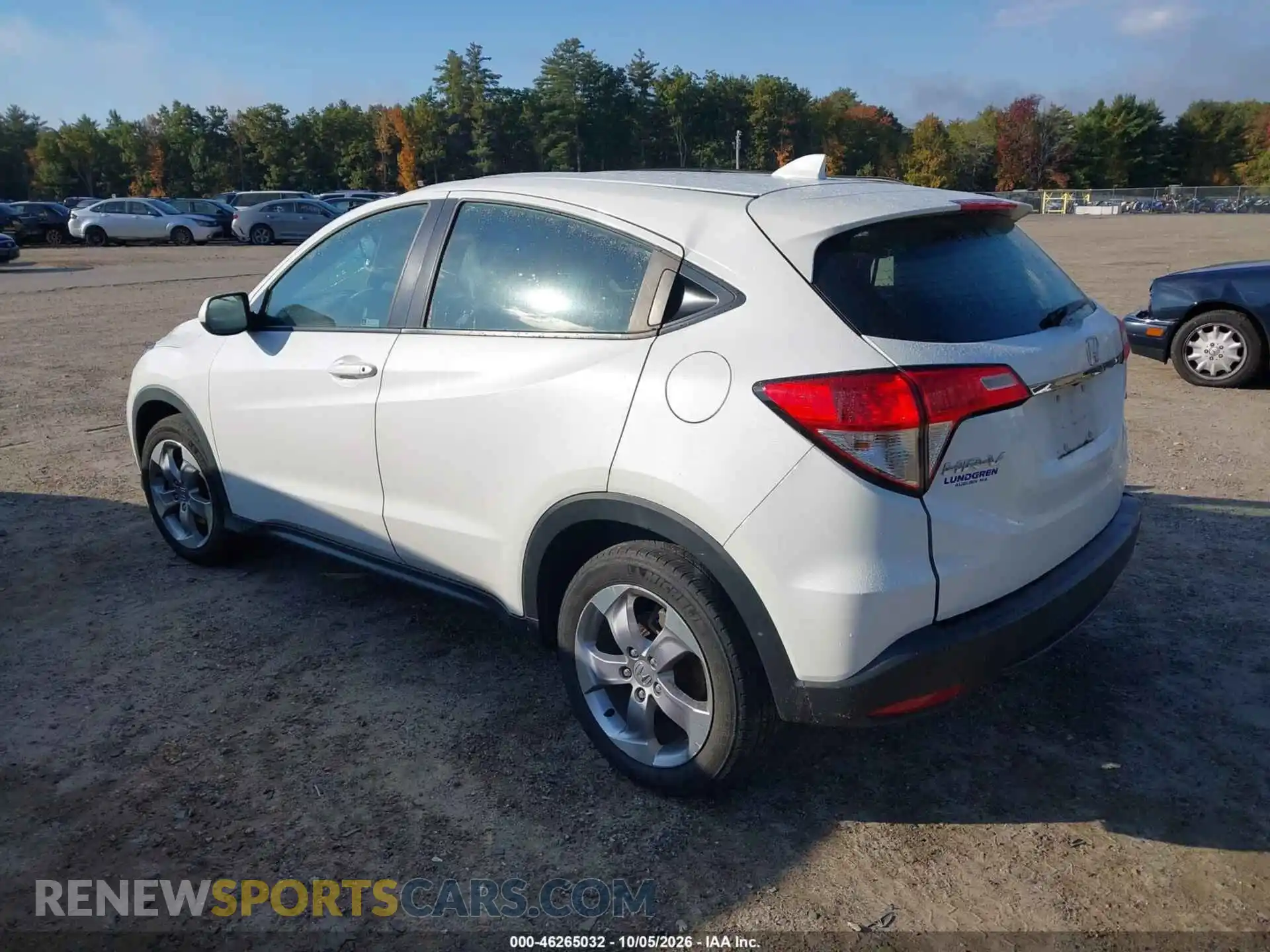 3 fotografías del automóvil dañado 3CZRU6H33MM748302 HONDA HR-V 2021