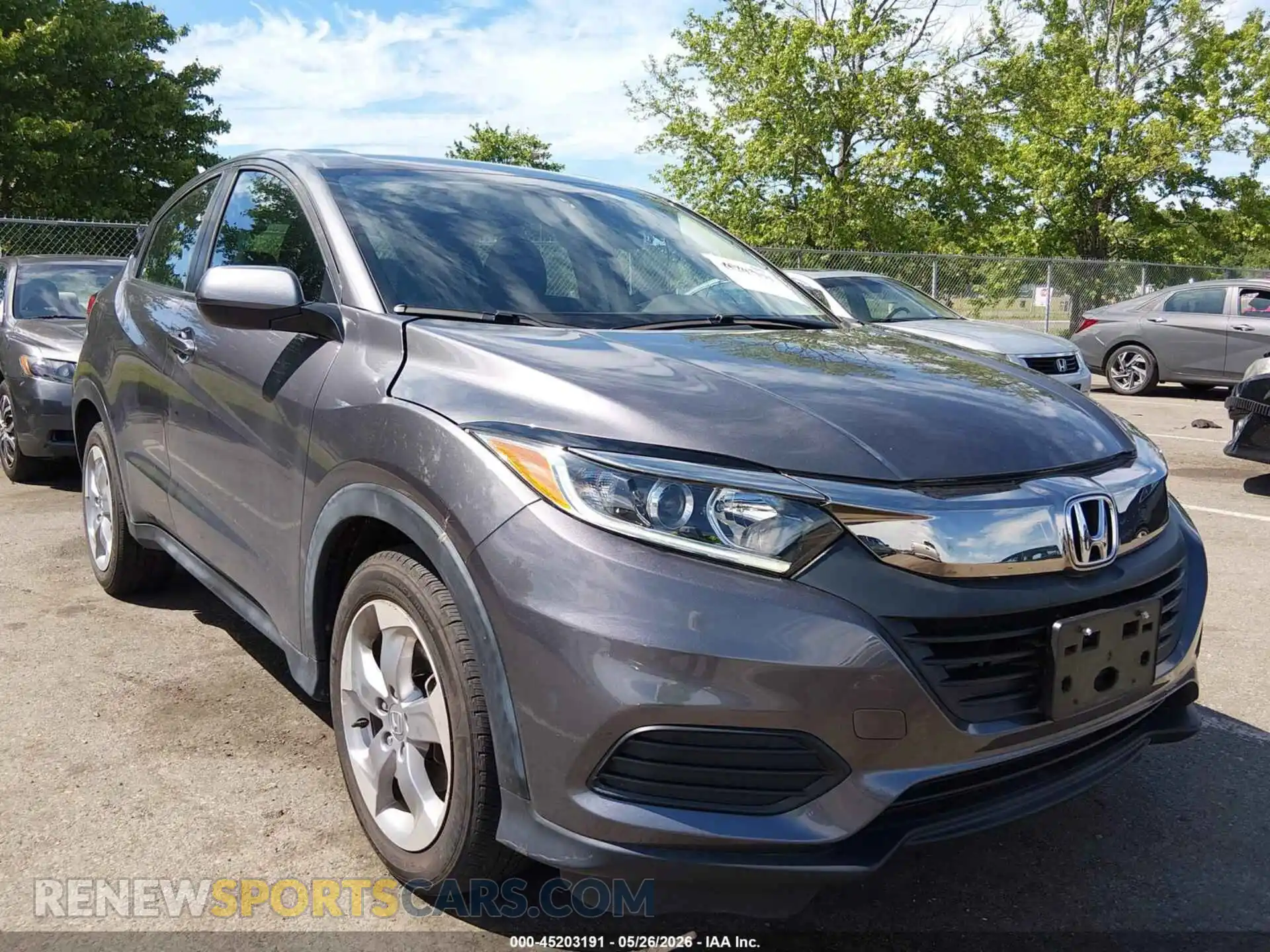 1 Photograph of a damaged car 3CZRU6H34MM722663 HONDA HR-V 2021
