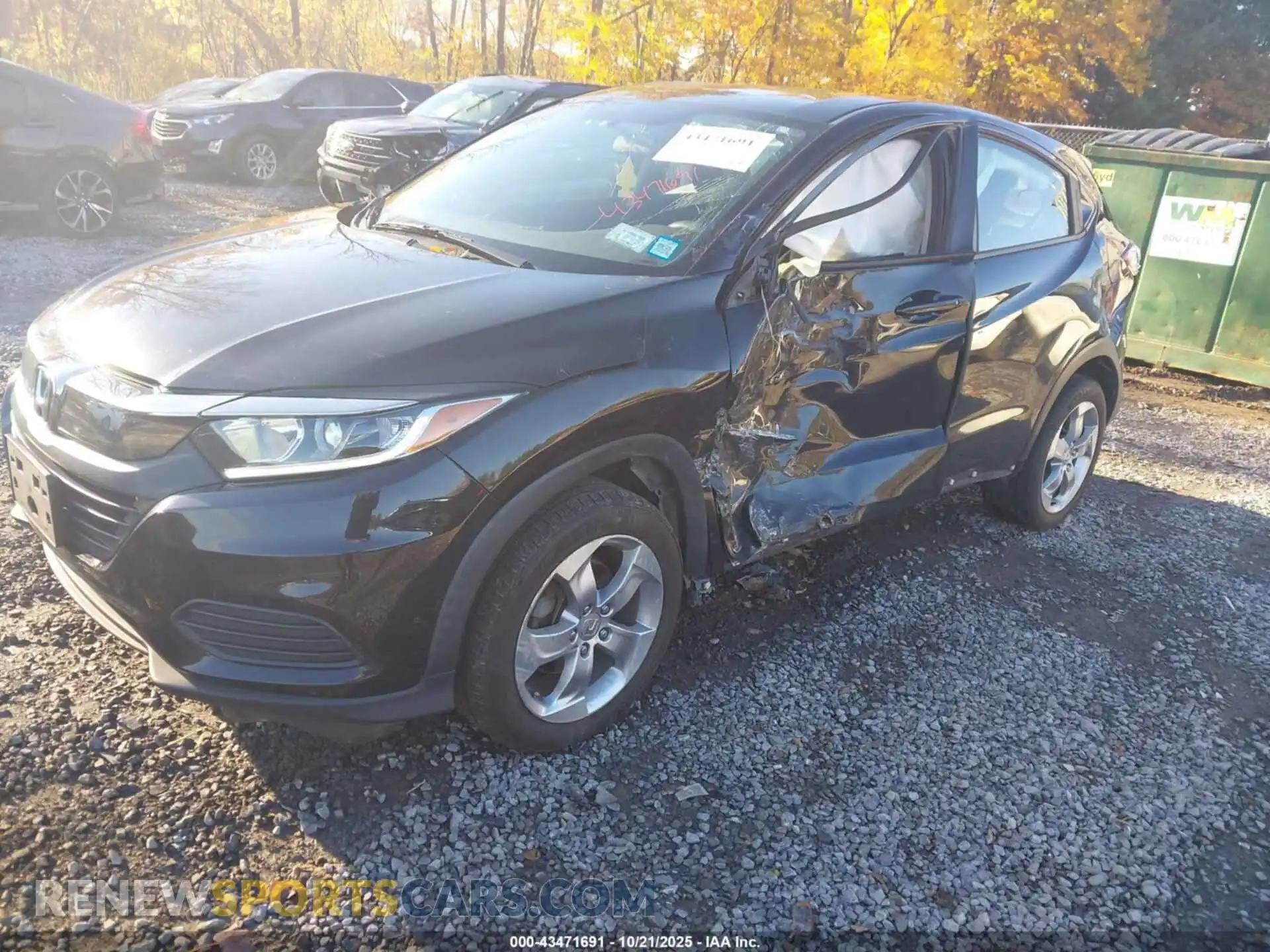 2 Photograph of a damaged car 3CZRU6H34MM732139 HONDA HR-V 2021