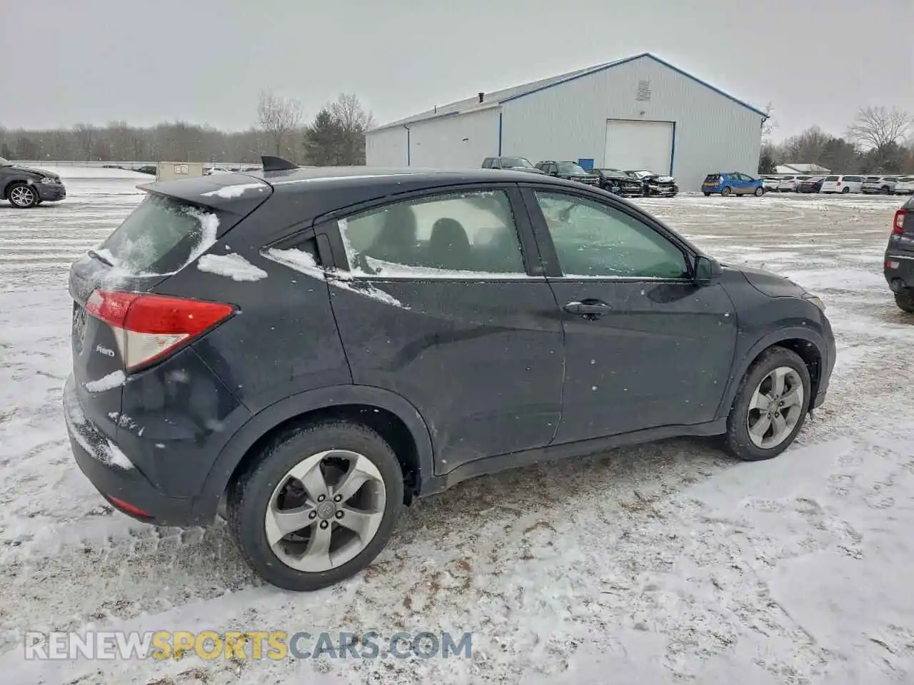 3 fotografías del automóvil dañado 3CZRU6H34MM741293 HONDA HR-V 2021