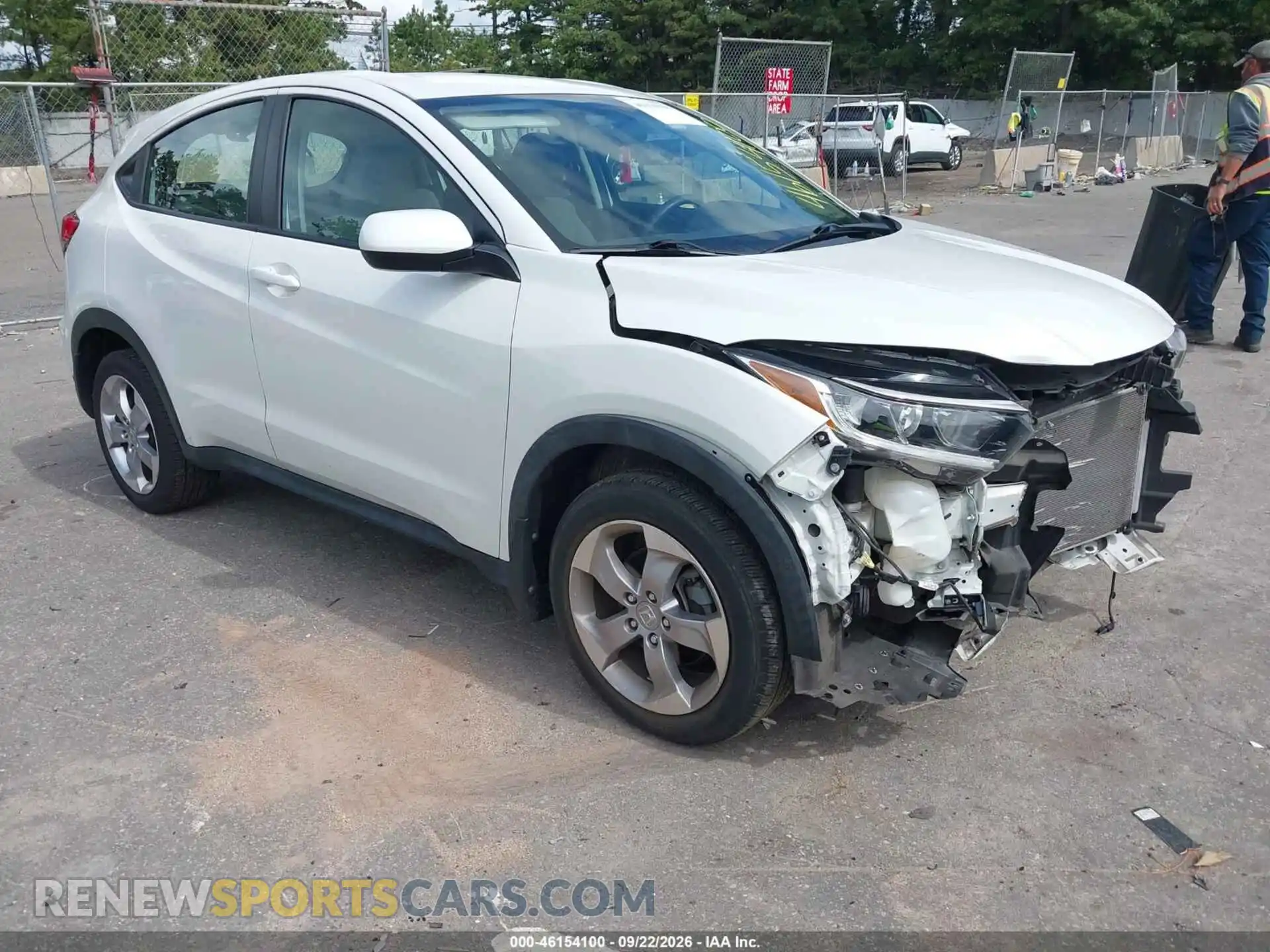 1 Photograph of a damaged car 3CZRU6H34MM746414 HONDA HR-V 2021