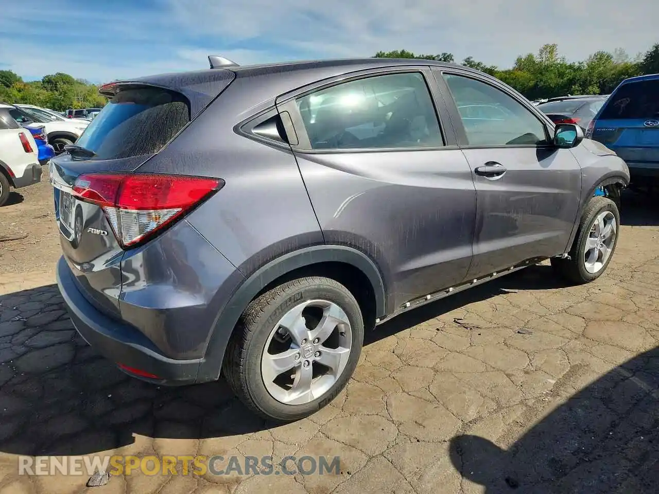 3 fotografías del automóvil dañado 3CZRU6H35MM738130 HONDA HR-V 2021