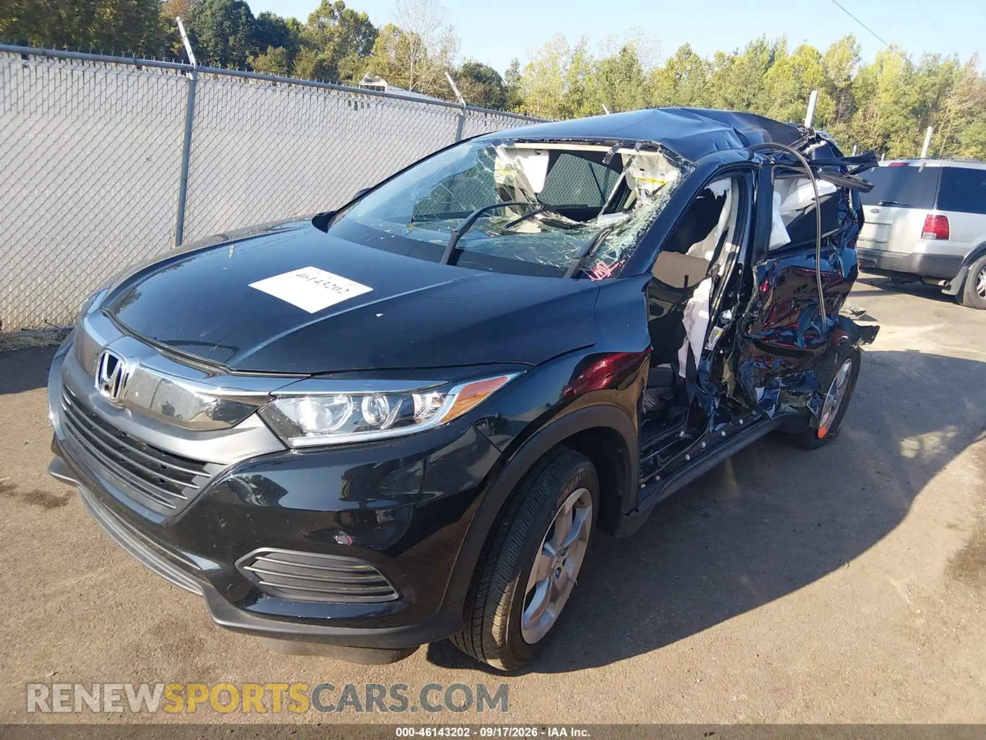 2 Photograph of a damaged car 3CZRU6H37MM707087 HONDA HR-V 2021