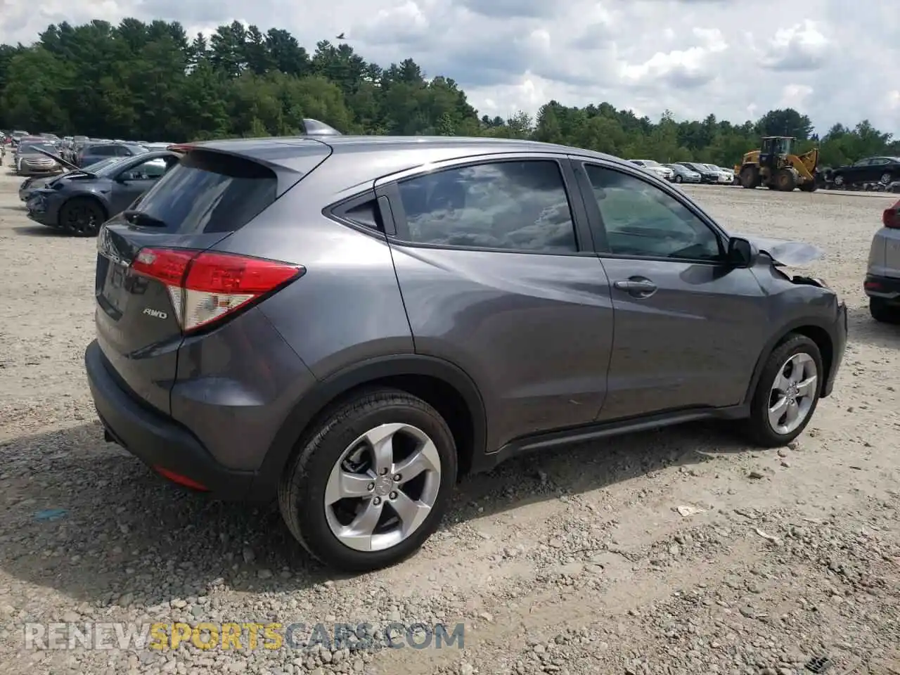 3 Photograph of a damaged car 3CZRU6H37MM713830 HONDA HR-V 2021