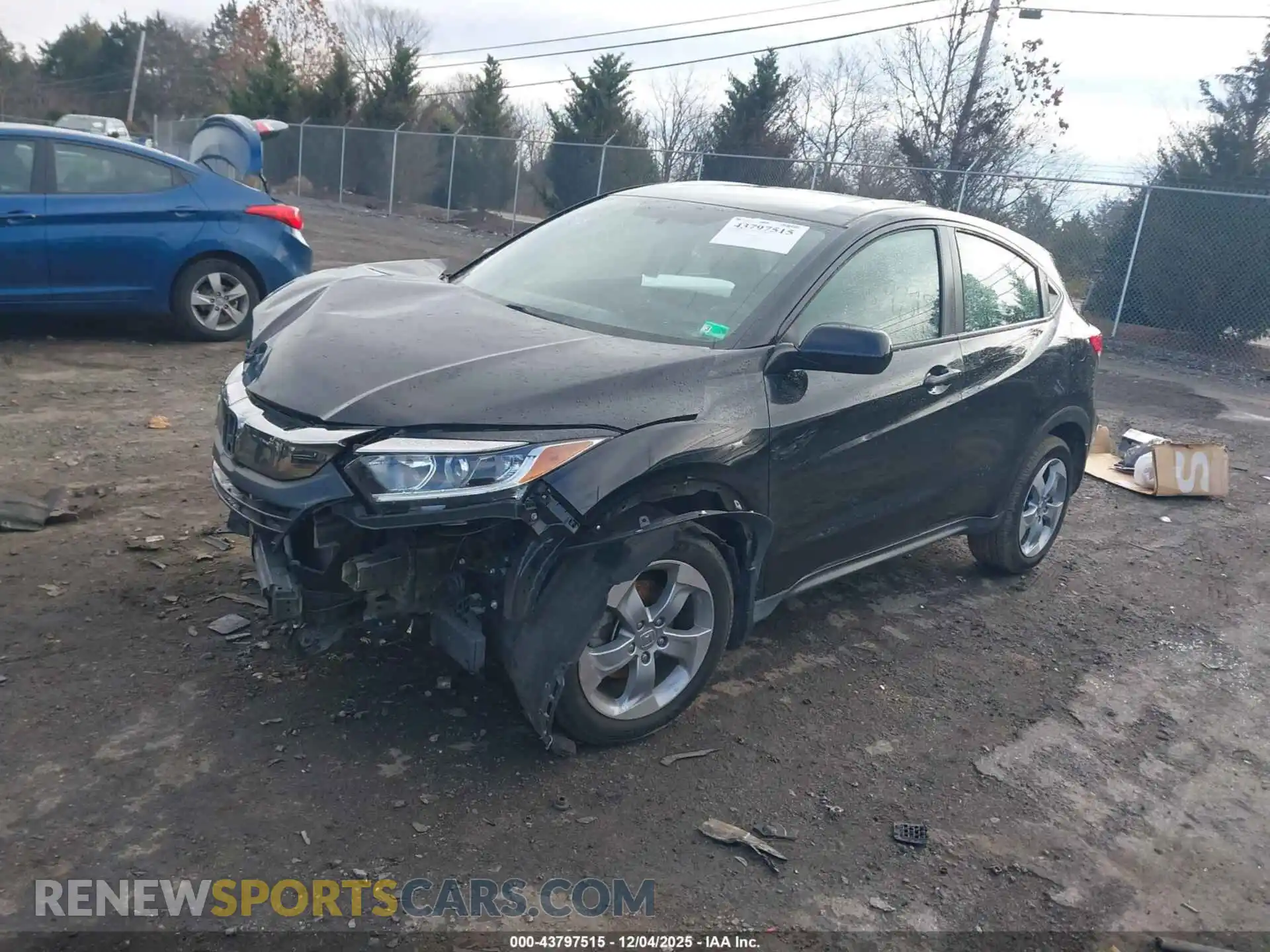 2 Photograph of a damaged car 3CZRU6H37MM716159 HONDA HR-V 2021