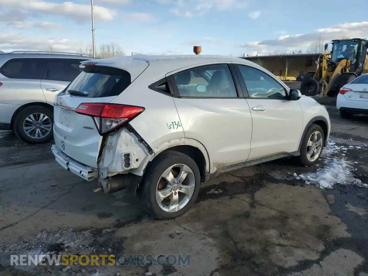 3 Photograph of a damaged car 3CZRU6H37MM719742 HONDA HR-V 2021