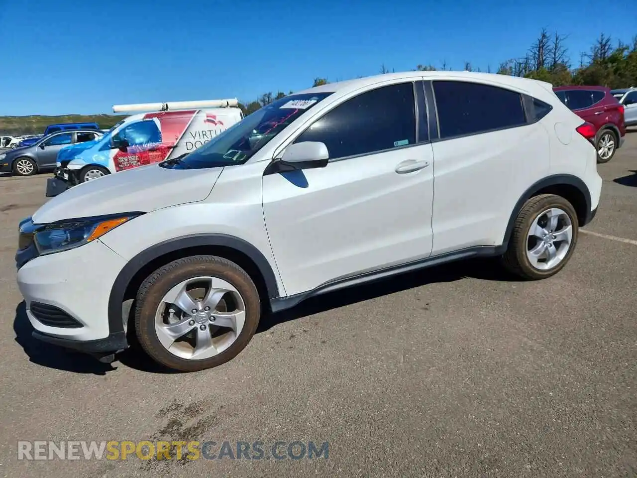 1 fotografías del automóvil dañado 3CZRU6H37MM722236 HONDA HR-V 2021