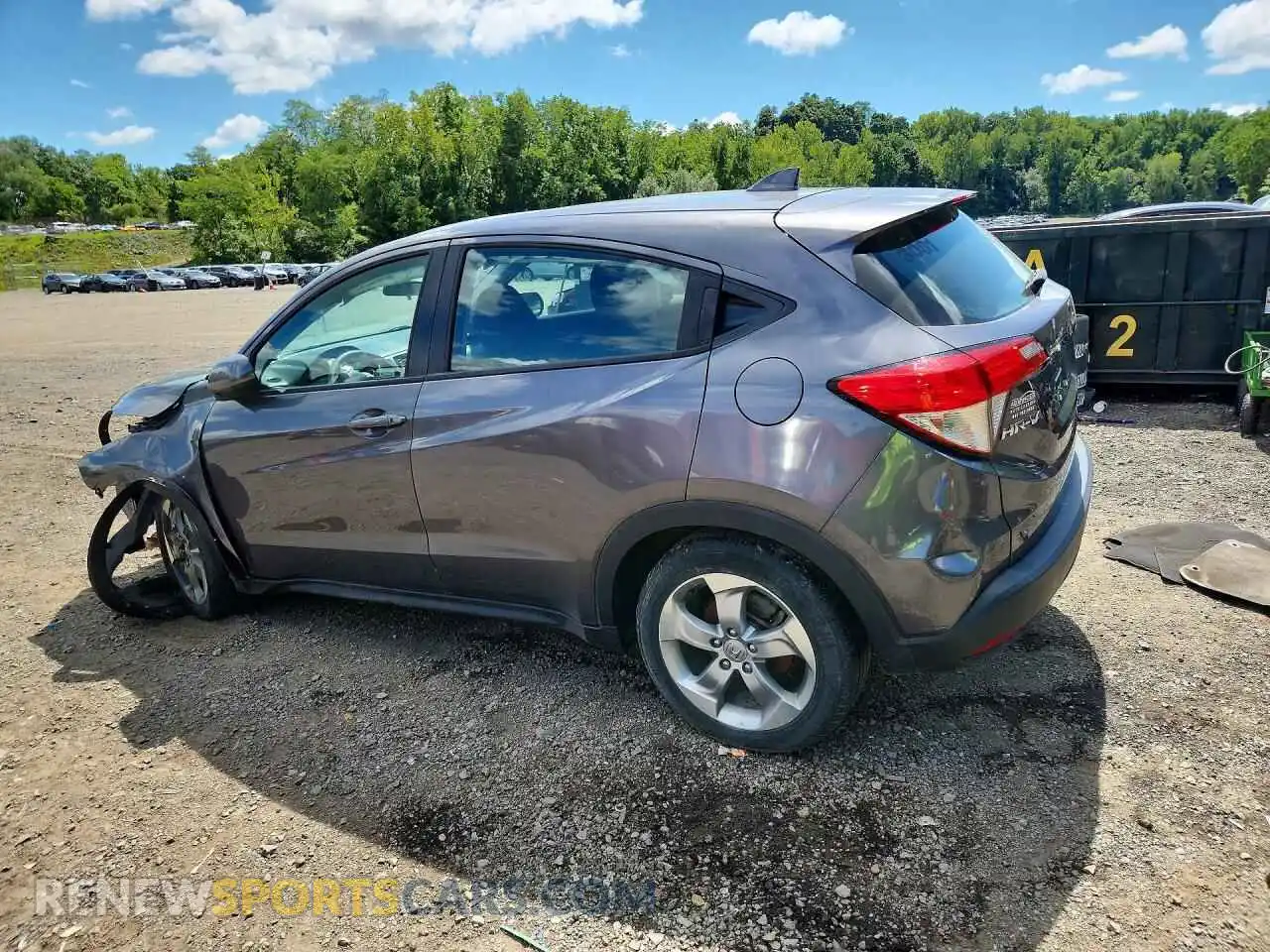 2 Photograph of a damaged car 3CZRU6H38MM703081 HONDA HR-V 2021