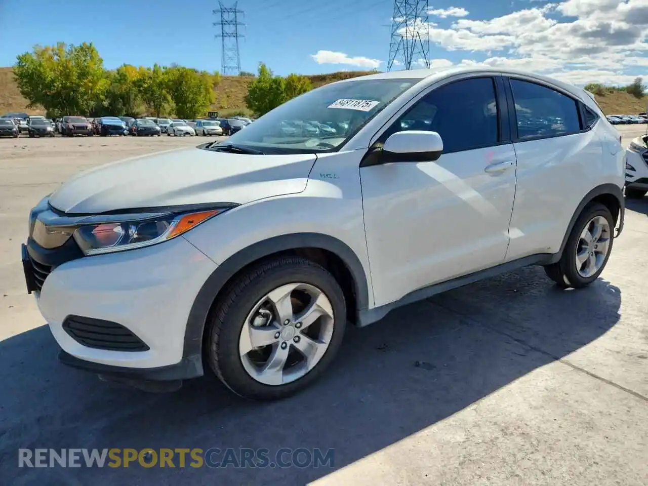 1 Photograph of a damaged car 3CZRU6H38MM715926 HONDA HR-V 2021
