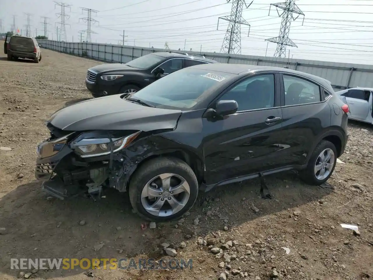 1 Photograph of a damaged car 3CZRU6H38MM723413 HONDA HR-V 2021