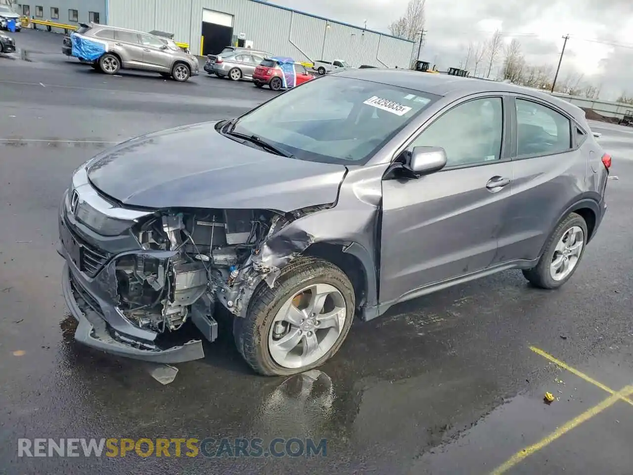 1 Photograph of a damaged car 3CZRU6H38MM723587 HONDA HR-V 2021