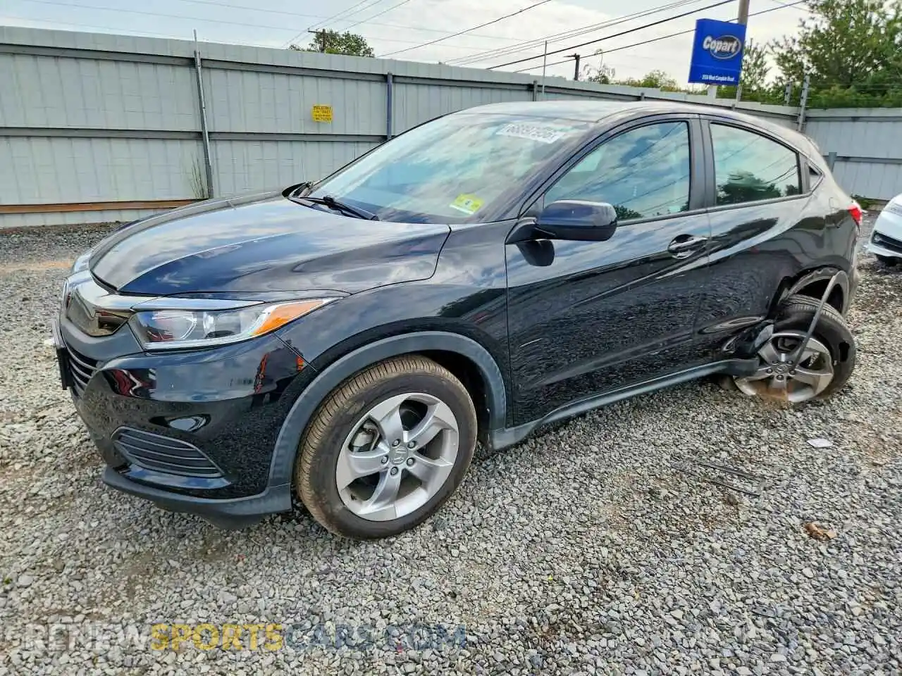 1 fotografías del automóvil dañado 3CZRU6H38MM733228 HONDA HR-V 2021