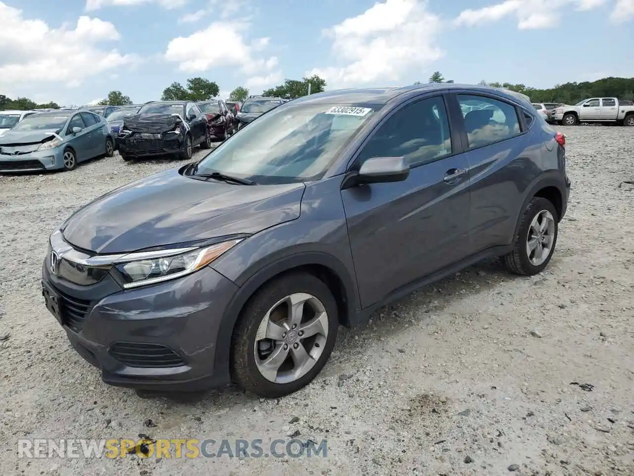 1 Photograph of a damaged car 3CZRU6H39MM713702 HONDA HR-V 2021