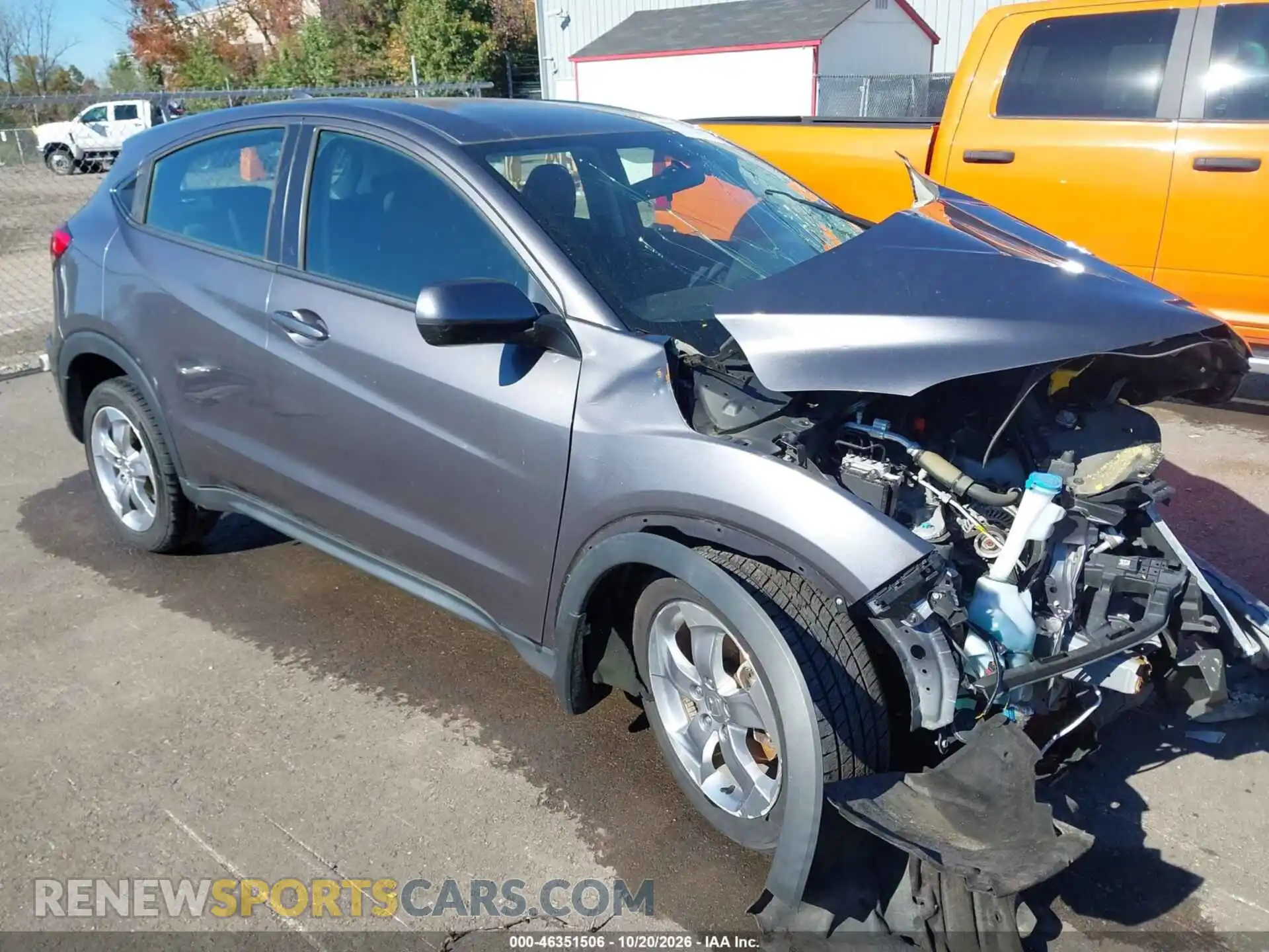 1 Photograph of a damaged car 3CZRU6H39MM732038 HONDA HR-V 2021