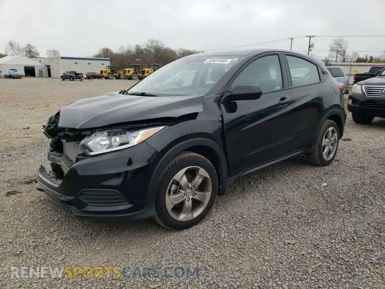 1 Photograph of a damaged car 3CZRU6H39MM732900 HONDA HR-V 2021