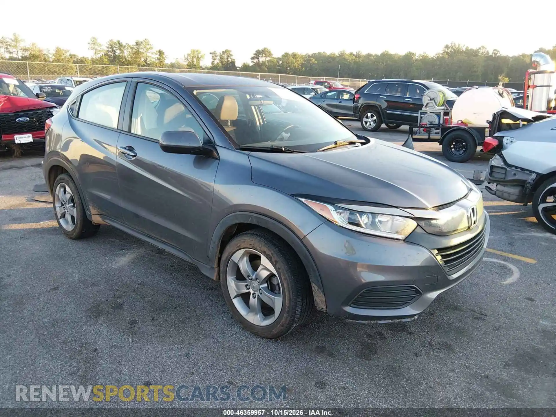1 fotografías del automóvil dañado 3CZRU6H39MM743508 HONDA HR-V 2021