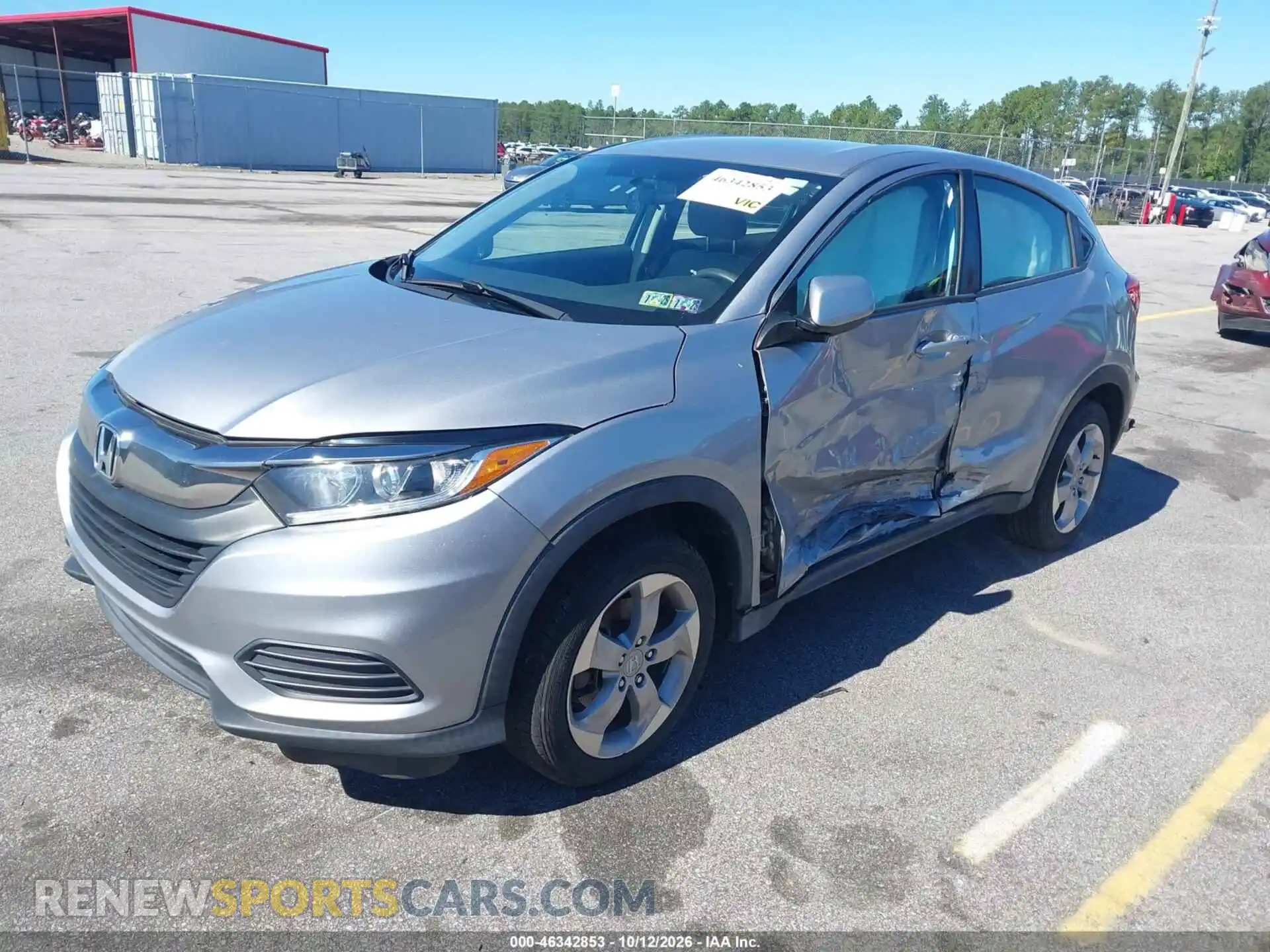 2 Photograph of a damaged car 3CZRU6H39MM748160 HONDA HR-V 2021