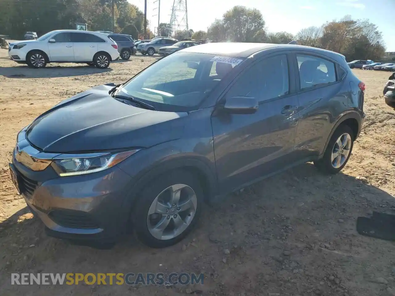 1 Photograph of a damaged car 3CZRU6H3XMM708914 HONDA HR-V 2021