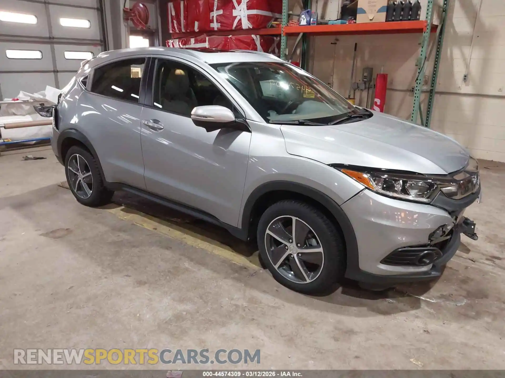 1 Photograph of a damaged car 3CZRU6H50MM700788 HONDA HR-V 2021