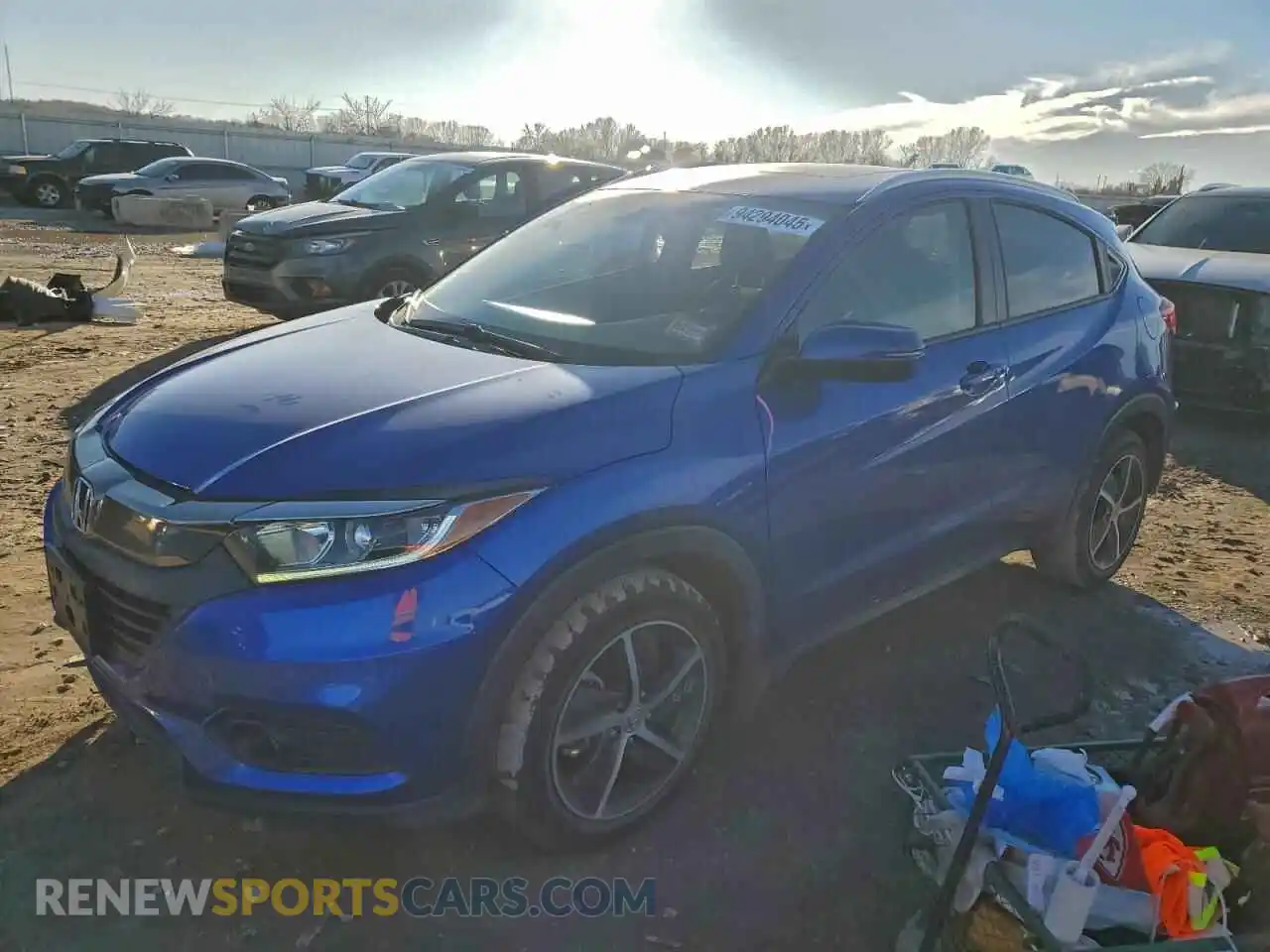 1 Photograph of a damaged car 3CZRU6H51MM721701 HONDA HR-V 2021