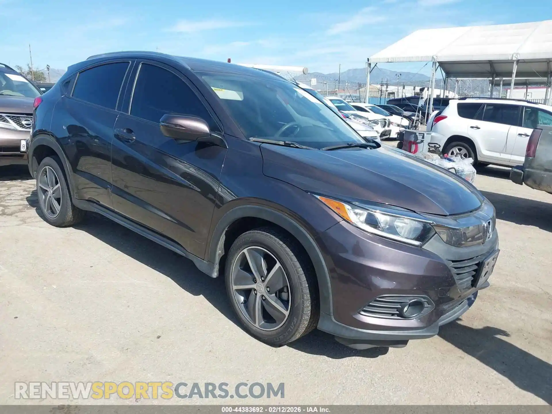 1 Photograph of a damaged car 3CZRU6H52MM707290 HONDA HR-V 2021