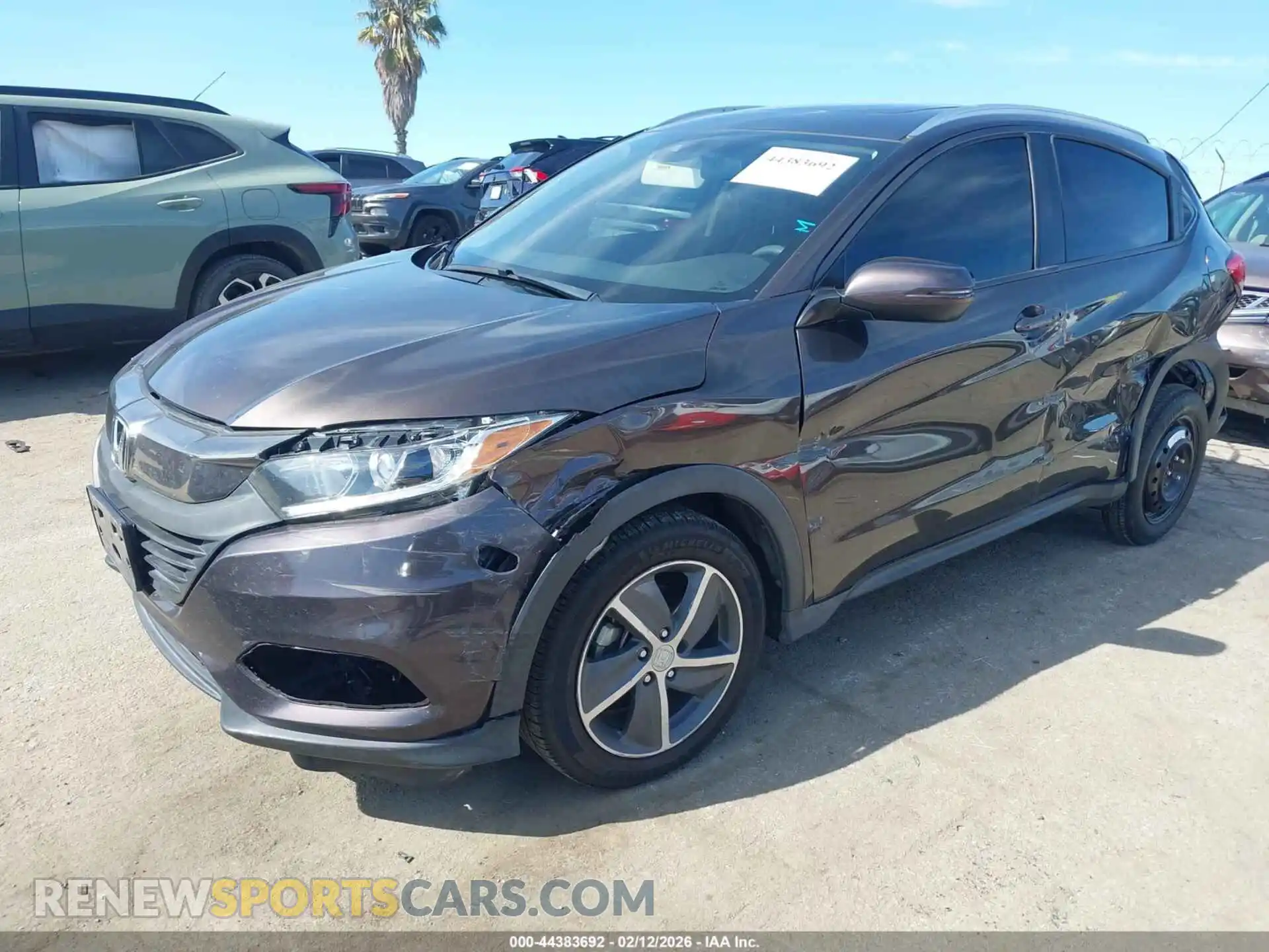 2 Photograph of a damaged car 3CZRU6H52MM707290 HONDA HR-V 2021