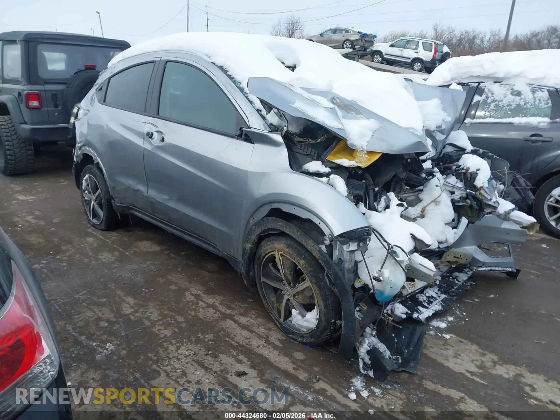 1 Photograph of a damaged car 3CZRU6H52MM721870 HONDA HR-V 2021