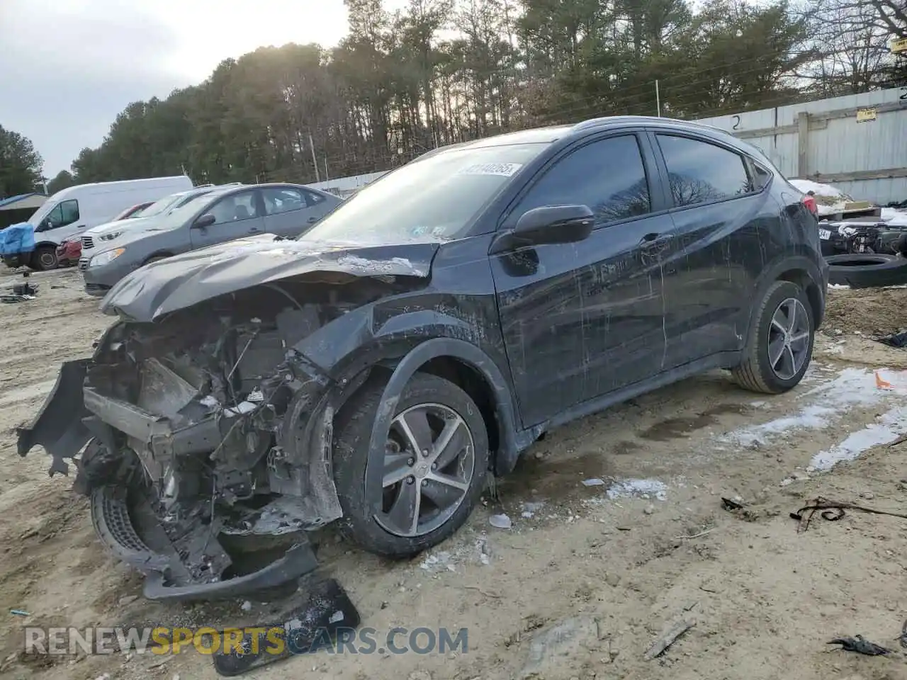 1 Photograph of a damaged car 3CZRU6H52MM726843 HONDA HR-V 2021