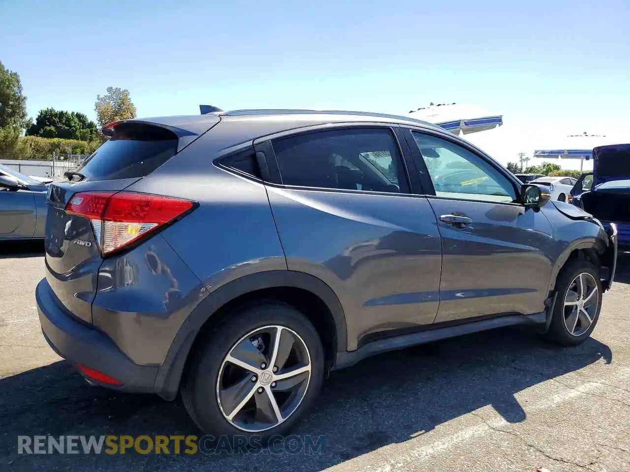 3 Фотография поврежденного автомобиля 3CZRU6H53MM713101 HONDA HR-V 2021
