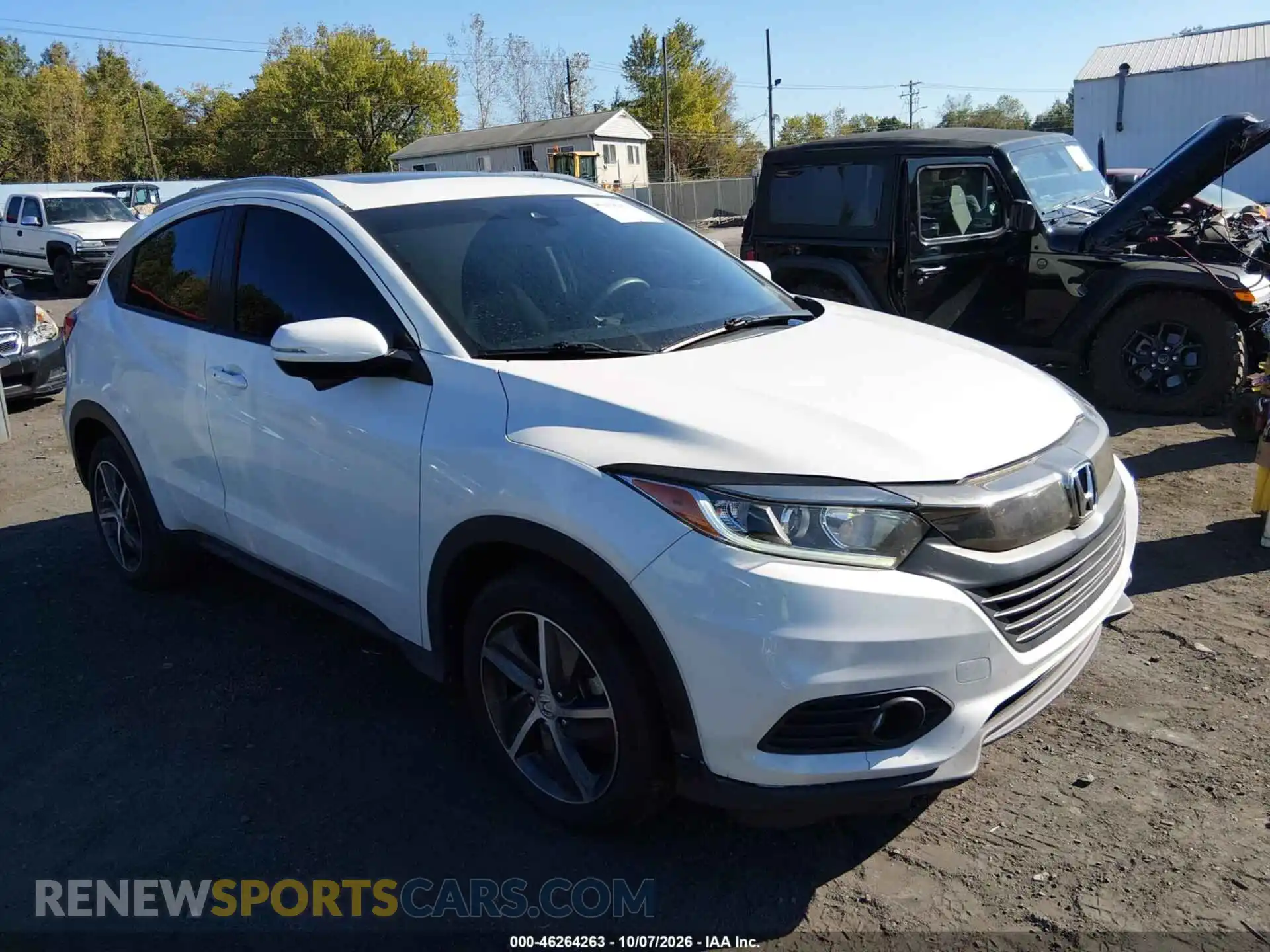 1 Photograph of a damaged car 3CZRU6H53MM714295 HONDA HR-V 2021