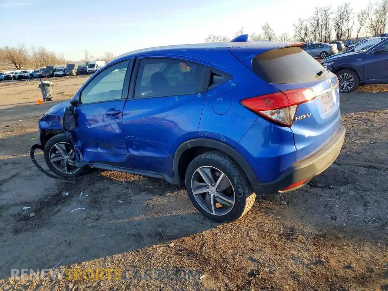 2 Photograph of a damaged car 3CZRU6H53MM714507 HONDA HR-V 2021