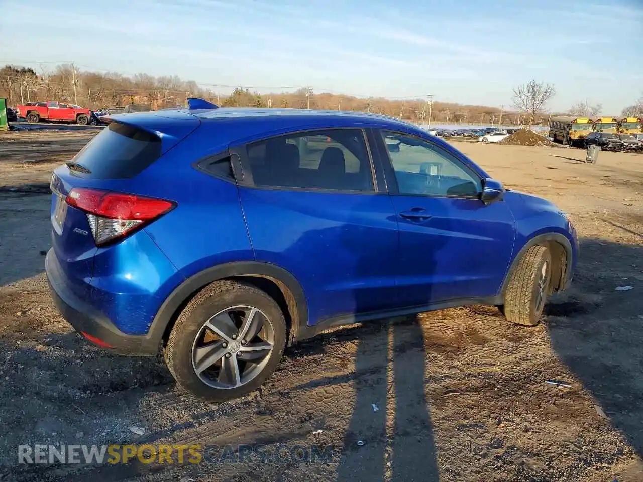 3 Photograph of a damaged car 3CZRU6H53MM714507 HONDA HR-V 2021