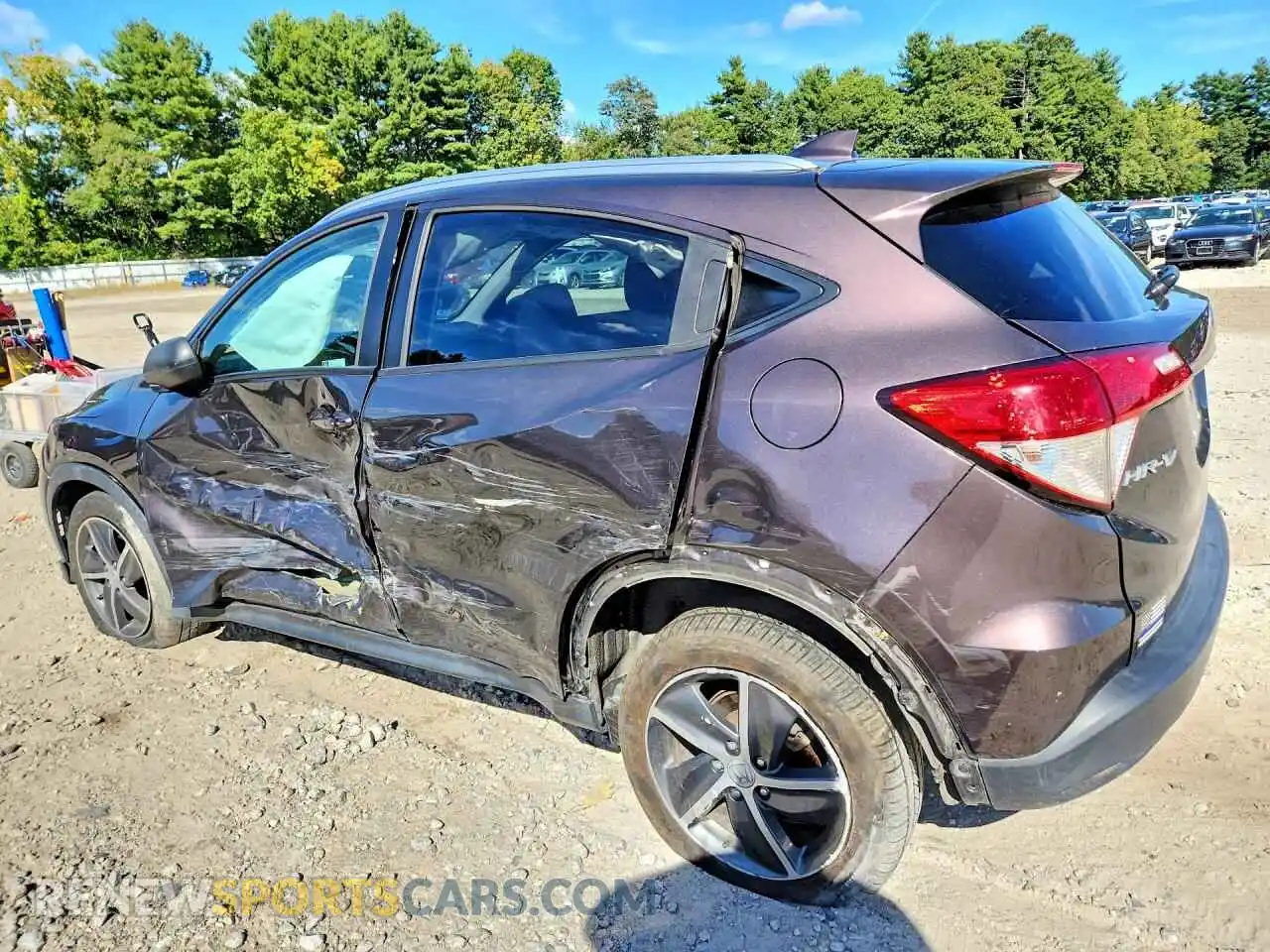 2 fotografías del automóvil dañado 3CZRU6H53MM725667 HONDA HR-V 2021