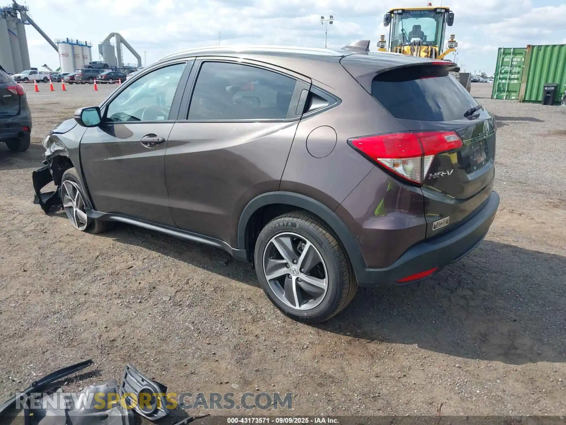 3 Фотография поврежденного автомобиля 3CZRU6H53MM728231 HONDA HR-V 2021