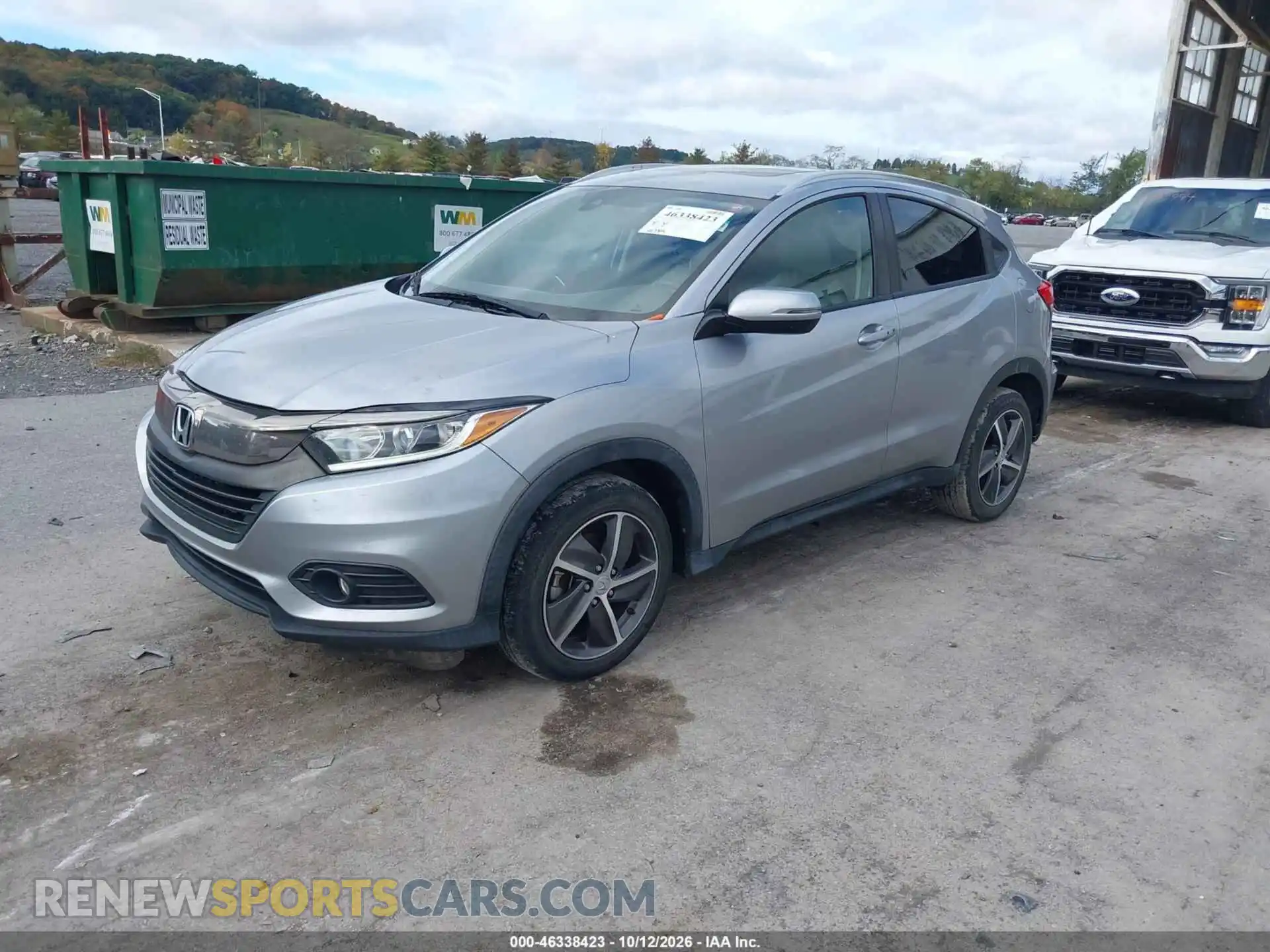 2 Photograph of a damaged car 3CZRU6H53MM742114 HONDA HR-V 2021