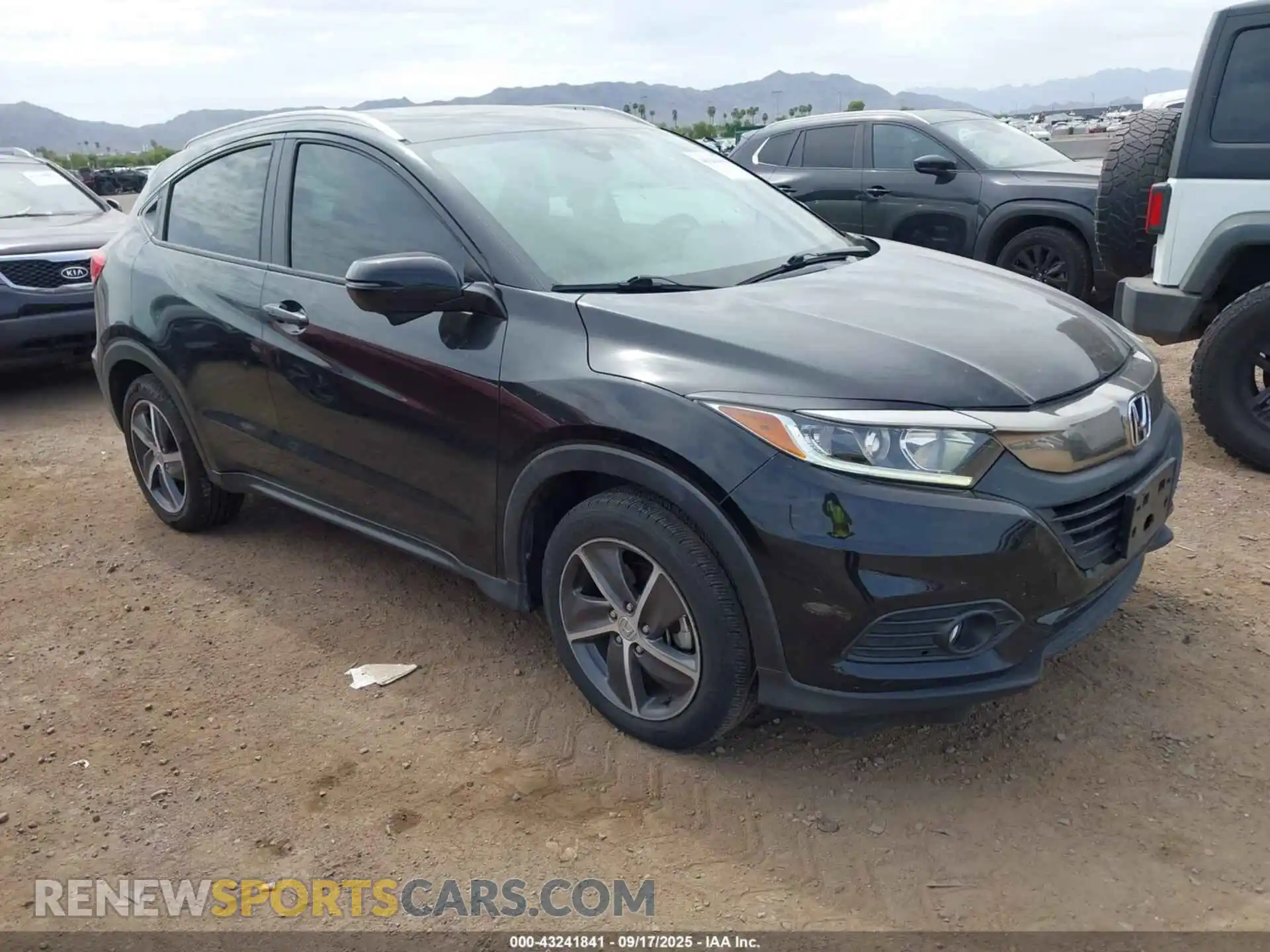 1 Photograph of a damaged car 3CZRU6H53MM755896 HONDA HR-V 2021